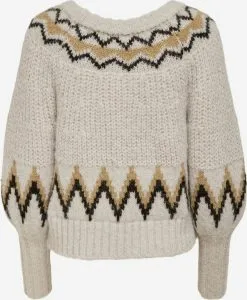 ONLY Fijngebreide Truien Trui Smila Dames Beige -ONLY Elegant winkel 25cf2a22a2b4c1556b3892e8f22895d4