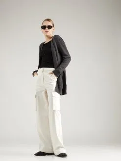 ONLY Vesten Gebreid Vest LESLY Dames Antraciet -ONLY Elegant winkel 264666da04fde9e48d173c73ef7b7d46