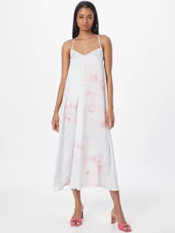 ONLY Midi Jurken Jurk TINA Dames Wit -ONLY Elegant winkel 265e85b4e9f89a346d54af92d520d2dc