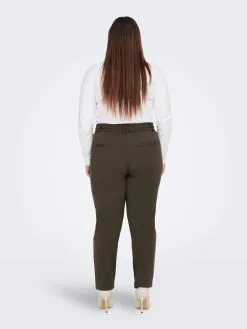 ONLY CARMAKOMA Pantalons Tapered Broek Dames Bruin 11 ONLY CARMAKOMA Pantalons Tapered Broek Dames Bruin -ONLY Elegant winkel 26c4373f1a36f6a463a7dd0060338e04