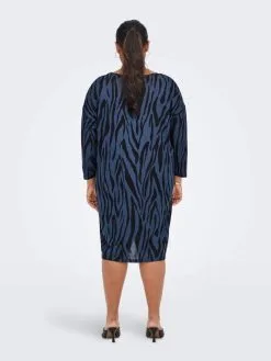 ONLY CARMAKOMA Mini Jurken Jurk Alba Dames Marine -ONLY Elegant winkel 2773e7cebad9e1e21c88e47d5cd3af77