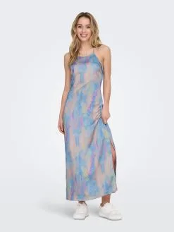 ONLY Zomerjurken Zomerjurk AYA MAYRA Dames Blauw -ONLY Elegant winkel 27af70fcbddfacd328fceb678e9dd13c