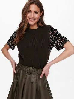 ONLY Fijngebreide Truien Trui Paris Dames Spar -ONLY Elegant winkel 28270ea0dd4454d59c5f9102af2cb039