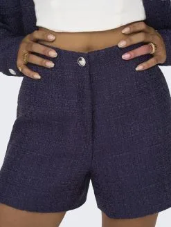 ONLY Shorts Regular Broek Dames Blauw -ONLY Elegant winkel 2848f94dc04465b32c2e6df5a1605a15