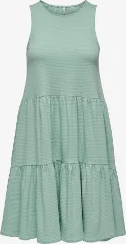 ONLY Zomerjurken Zomerjurk Dames Pastelgroen