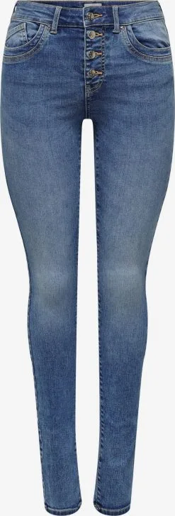ONLY Jeans Skinny Jeans BLUSH Dames Blauw