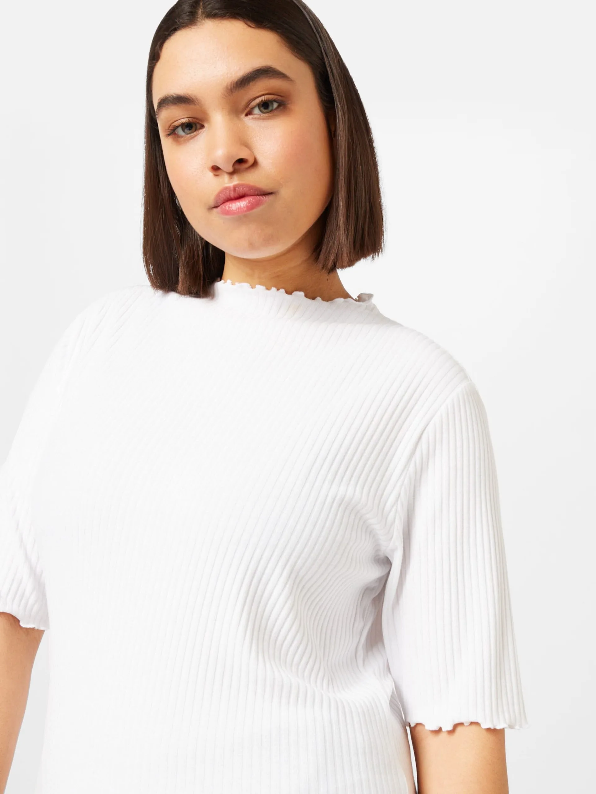 ONLY CARMAKOMA T-shirts Shirt Dames Wit 5 ONLY CARMAKOMA T-shirts Shirt Dames Wit - Afbeelding 5