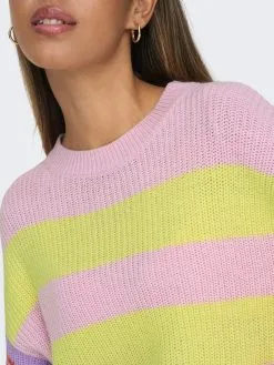 ONLY Fijngebreide Truien Trui Petra Dames Rosa -ONLY Elegant winkel 2a091477f3a0f3564284b3c39d02f341