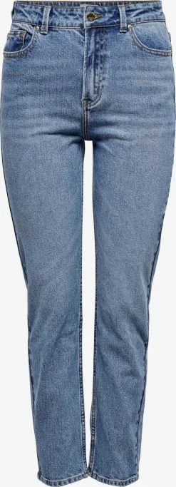 ONLY Jeans Slimfit Jeans Dames Blauw
