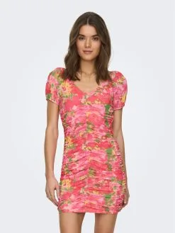 ONLY Mini Jurken Jurk Paris Dames Pink 8 ONLY Mini Jurken Jurk Paris Dames Pink -ONLY Elegant winkel 2b5c33128979a2dda14416aa57a8da6b