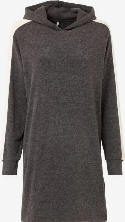 ONLY Gebreide Jurken Gebreide Jurk Ulda Dames Donkergrijs