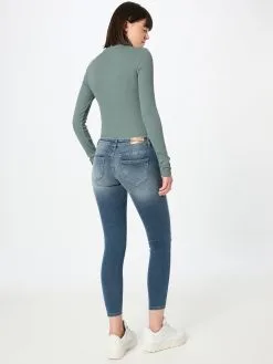 ONLY Jeans Skinny Jeans CORAL Dames Blauw -ONLY Elegant winkel 2bf31e3ba697014bf3a99c8bed148b9f