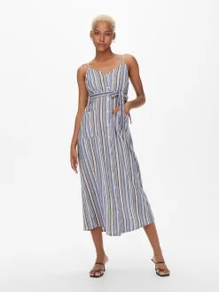 ONLY Zomerjurken Zomerjurk Tinna Dames Hemelsblauw -ONLY Elegant winkel 2bfd19386dc427ecd4252e32d075391b