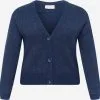 ONLY CARMAKOMA Vesten Gebreid Vest Esly Dames Marine