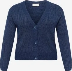 ONLY CARMAKOMA Vesten Gebreid Vest Esly Dames Marine