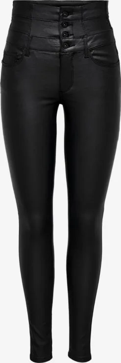 ONLY Pantalons Skinny Broek Coral Dames Zwart