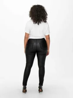 ONLY CARMAKOMA Straight Regular Jeans Dames Zwart -ONLY Elegant winkel 2e211b04225ca2a183ab47ad67fc43a0