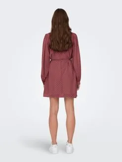 ONLY Mini Jurken Jurk MADONNA Dames Bordeaux -ONLY Elegant winkel 2f1076d226ff5a04f66a981edce14acd