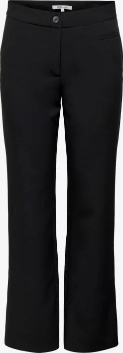 ONLY Pantalons Loosefit Broek Lana Berry Dames Zwart