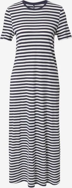 ONLY Jerseyjurken Jurk MAY Dames Nachtblauw