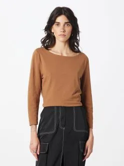 ONLY Shirts Met 3/4 Mouw Shirt FIFI Dames Cognac -ONLY Elegant winkel 2f7d22ccd5214d87122f12215d5d62e3