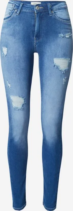 ONLY Jeans Skinny Jeans FOREVER Dames Blauw