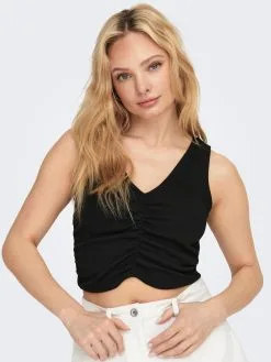 ONLY Tanktops Top NILAN Dames Zwart -ONLY Elegant winkel 2f84c92577bfb4e4177e449dd082c013