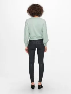 ONLY Fijngebreide Truien Trui Lely Dames Mintgroen -ONLY Elegant winkel 2ff3b5c31100a5837ca82f16148a1d30