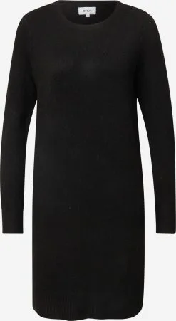 ONLY Gebreide Jurken Gebreide Jurk RICA Dames Zwart