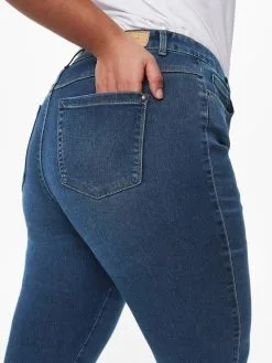ONLY CARMAKOMA Jeans Skinny Jeans Augusta Dames Blauw -ONLY Elegant winkel 30138ead906169f1b66103a03fff5af5