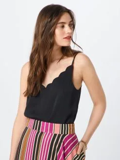 ONLY Spaghetti Tops Top Debbie Dames Zwart -ONLY Elegant winkel 3108c9c61d5e3653ba4e2f6d491f68ee