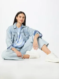 ONLY Fijngebreide Truien Trui ELIZA Dames Lichtblauw -ONLY Elegant winkel 315c931ad0ec0871e28b4998e716beec