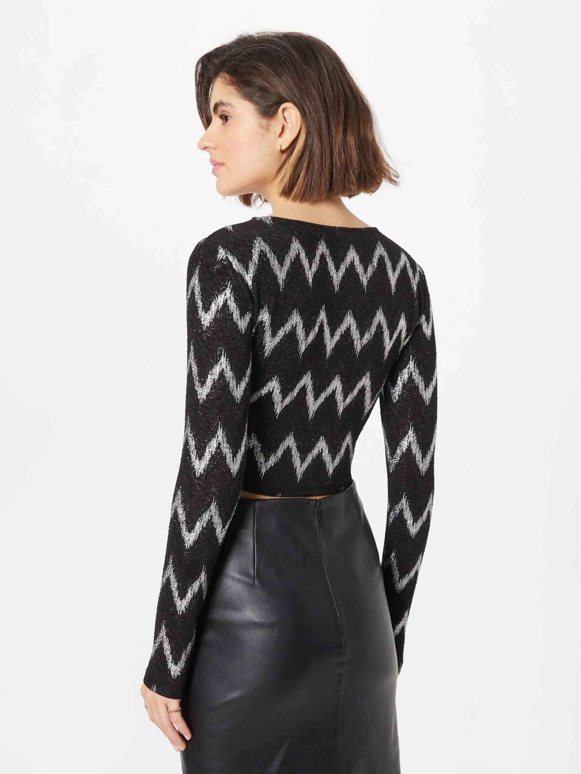 ONLY Longsleeves Shirt QUEEN Dames Zwart 4 ONLY Longsleeves Shirt QUEEN Dames Zwart - Afbeelding 4