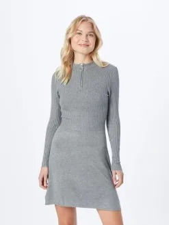 ONLY Mini Jurken Jurk DEE HAZEL Dames Grijs Gemêleerd -ONLY Elegant winkel 31f18dbadeb6e6664e9c1a1b4ff18c81