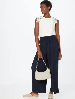 ONLY Kanten Tops Top SILJA Dames Wit -ONLY Elegant winkel 322d1e09d78613e77eab72a9bbb22e4d