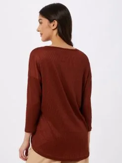 ONLY Longsleeves Shirt ONLKALLY Dames Bloedrood -ONLY Elegant winkel 32826c9352d341183257b02361d10010