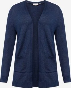 ONLY CARMAKOMA Vesten Gebreid Vest ESLY Dames Navy