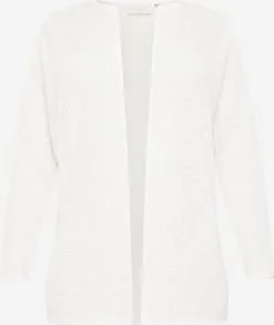 ONLY CARMAKOMA Vesten Gebreid Vest Dames Offwhite