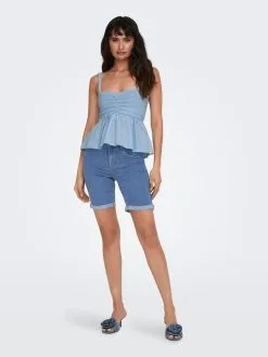 ONLY Spaghetti Tops Top Dames Blauw 8 ONLY Spaghetti Tops Top Dames Blauw -ONLY Elegant winkel 342f74023a2b42cd2ffcc272658cca73