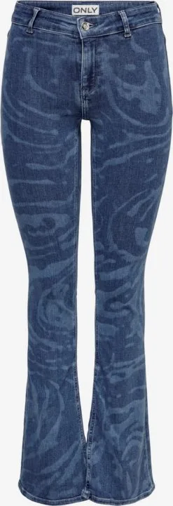 ONLY Bootcut Flared Jeans Dames Blauw