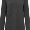 ONLY Fijngebreide Truien Trui KATIA Dames Donkergrijs