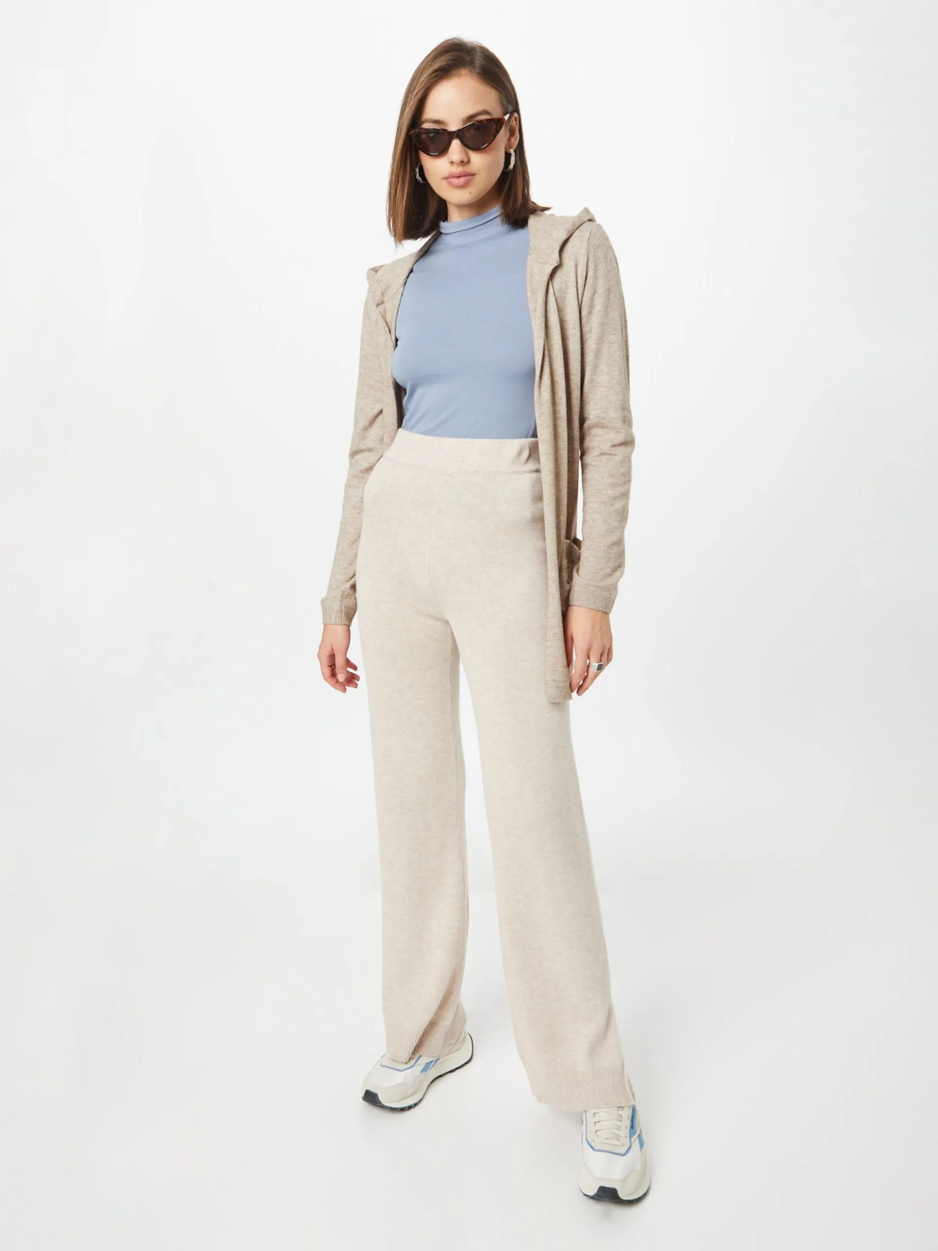 ONLY Vesten Gebreid Vest LESLY Dames Beige 5 ONLY Vesten Gebreid Vest LESLY Dames Beige - Afbeelding 5