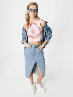 ONLY Crop Tops Top SIRI LIFE Dames Lichtroze -ONLY Elegant winkel 36828ee612dece16b562b85ce32f60c0