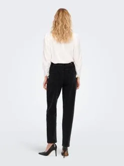 ONLY Straight Regular Jeans Robbie Dames Zwart 10 ONLY Straight Regular Jeans Robbie Dames Zwart -ONLY Elegant winkel 3689df487bc802ed2a028b157b66a45d
