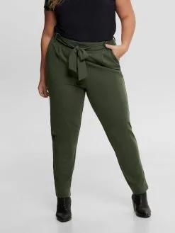 ONLY CARMAKOMA Pantalons Regular Broek Dames Groen -ONLY Elegant winkel 374cf77f1ba0e66bbe6a2ec14315de93