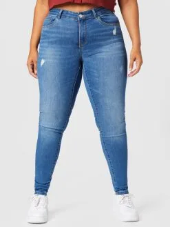 ONLY CARMAKOMA Jeans Skinny Jeans Sally Dames Blauw -ONLY Elegant winkel 37578fd84931426451ca0c2b2eda7eb7