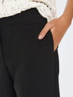 ONLY Pantalons Loosefit Broek Lana Berry Dames Zwart -ONLY Elegant winkel 377c64b365a3987446ccf6fa313033c3