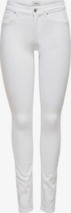 ONLY Jeans Skinny Jeans Blush Dames Wit
