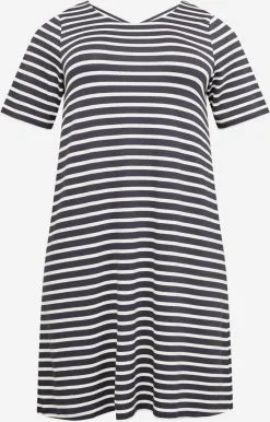 Jerseyjurken Jurk BERA Dames Nachtblauw