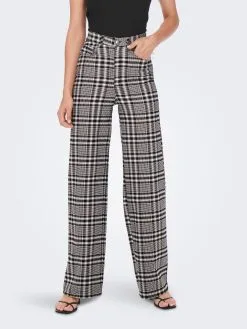 ONLY Pantalons Wide Leg Broek HOPE-KERA Dames Zwart -ONLY Elegant winkel 3864e0a1174a6f9429e6c88404cc82c5